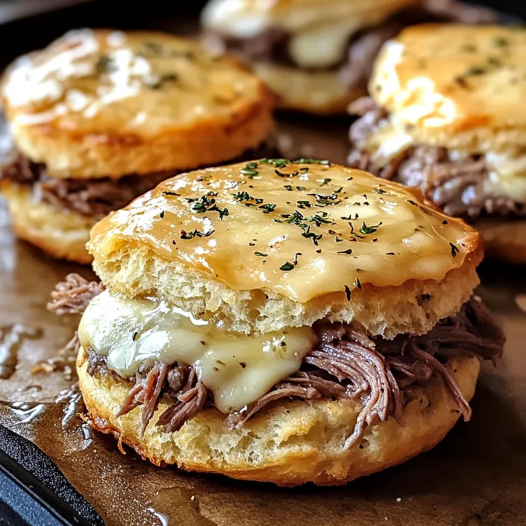 Baked French Dip Biscuits Recipe: A Comforting, Family-Friendly Meal