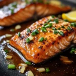 Crispy Honey Garlic Glazed Salmon Recipe