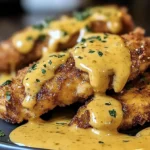 Pretzel Chicken with Mustard-Cheddar Sauce: An Amazing Ultimate Recipe