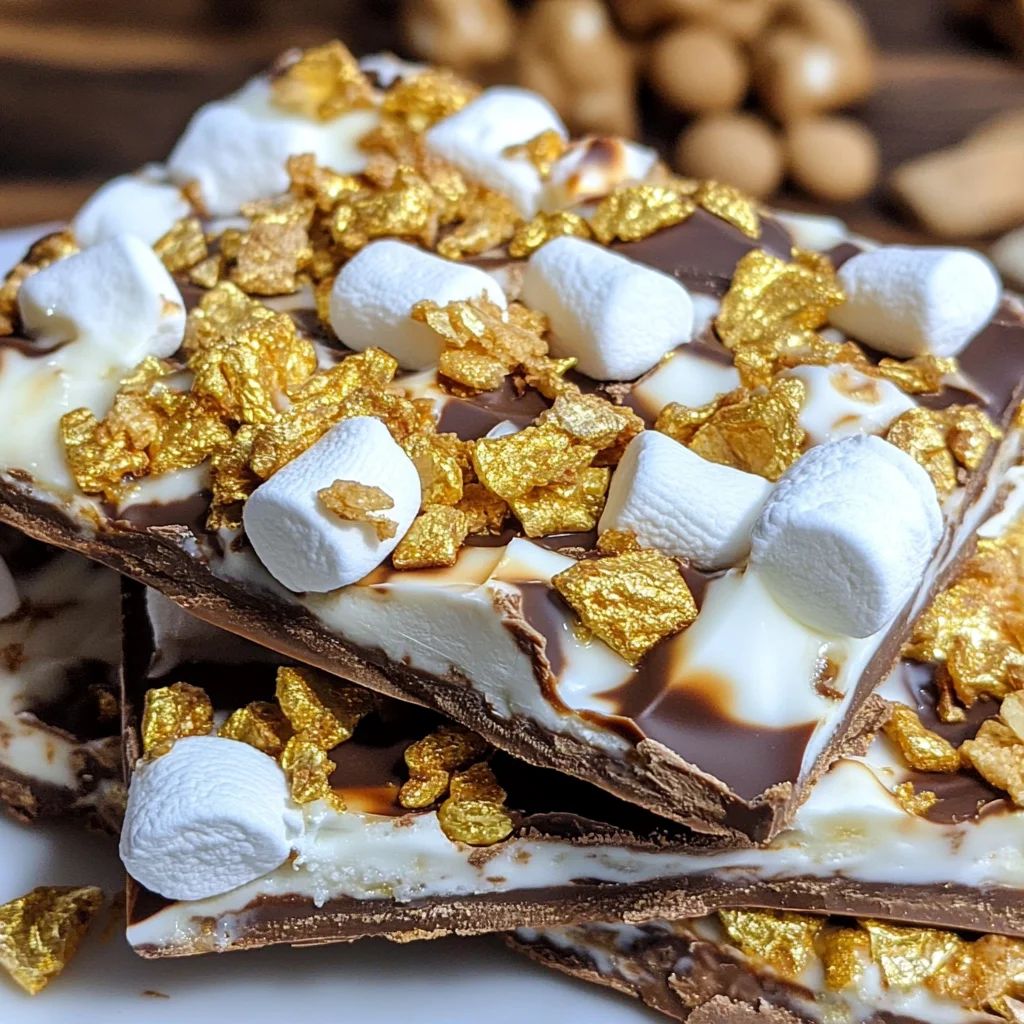 S’mores Bark With Golden Grachicken hams