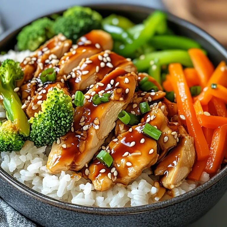 Teriyaki Chicken Rice Bowl
