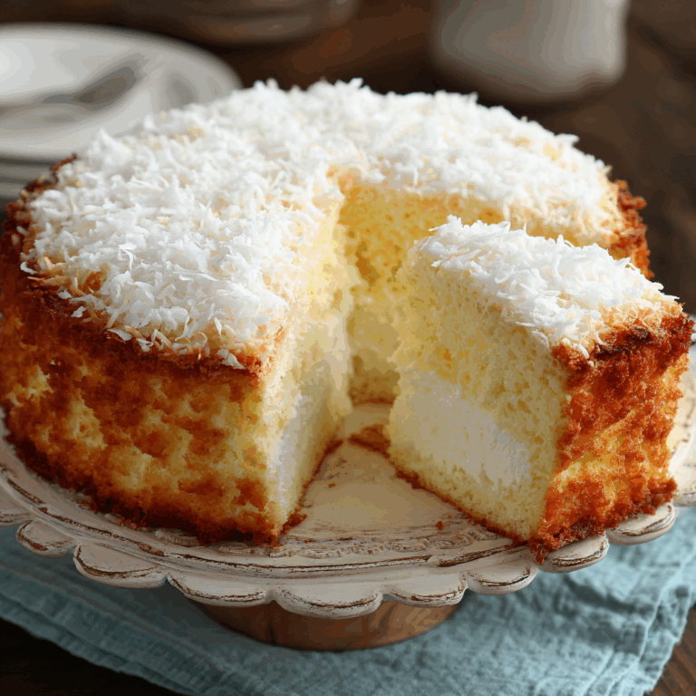 Coconut Cloud Cake Recipe