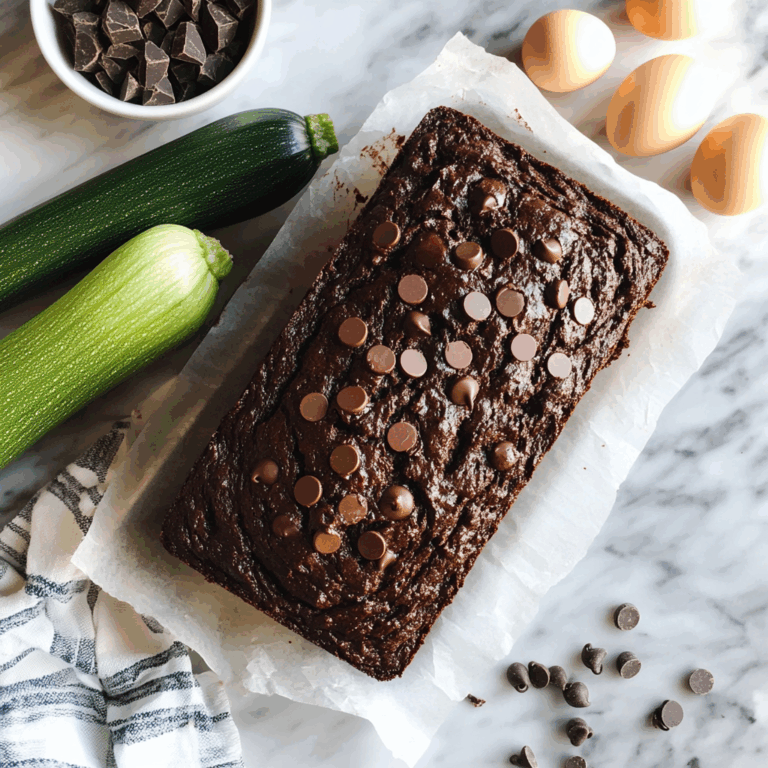Double Chocolate Zucchini Bread