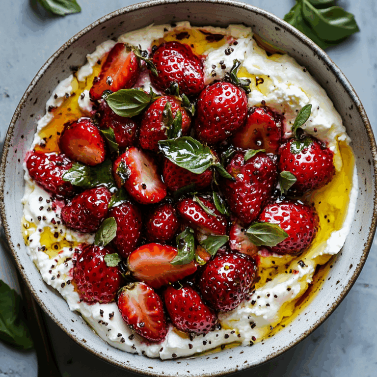 Whipped Feta with Roasted Strawberries: A Flavorful Delight You Can’t Resist