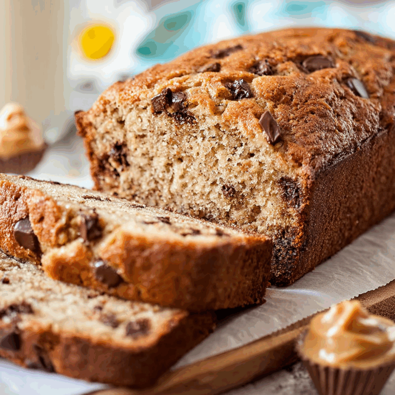 Reese’s Peanut Butter Banana Bread