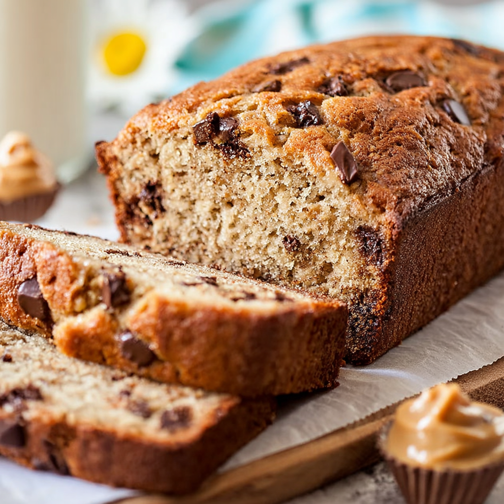 Reese’s Peanut Butter Banana Bread