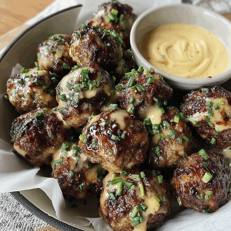 Korean BBQ Meatballs with Spicy Mayo Dip: A Flavor-Packed Beginner-Friendly Recipe