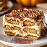 Creamy Pumpkin Tiramisu (w/ Pumpkin Spice)