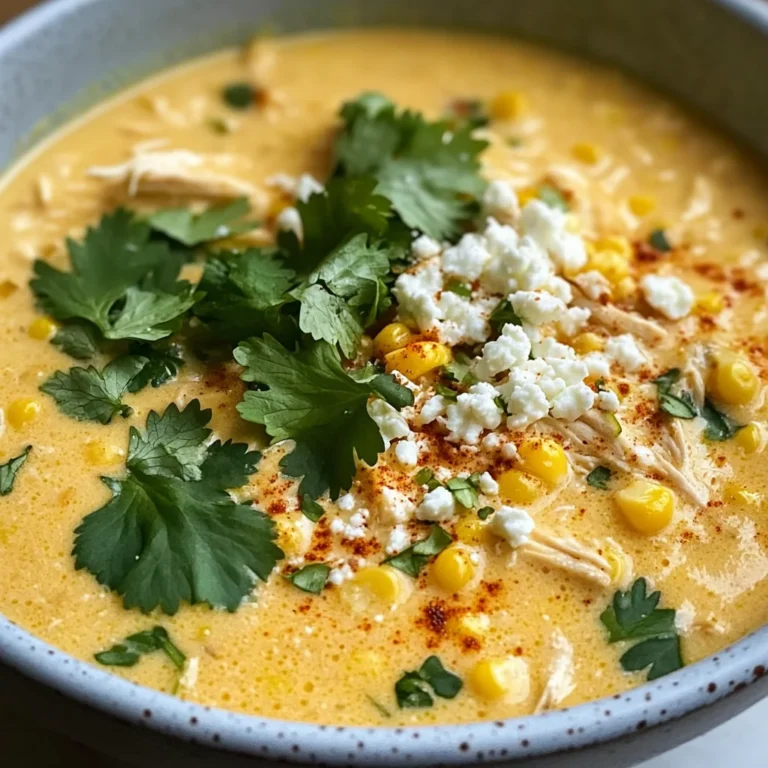 Mexican Street Corn Soup